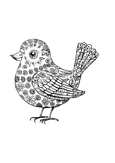Malowanka antystresowe do druku A4