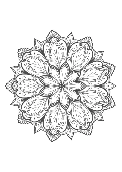 Kolorowanki mandala