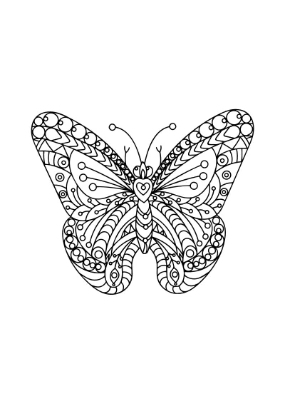 Malowanka mandala do druku A4