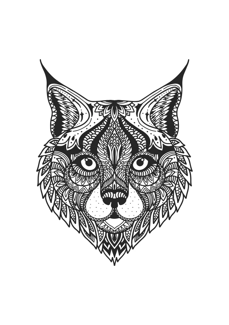 Kolorowanka mandala – format A4 PDF