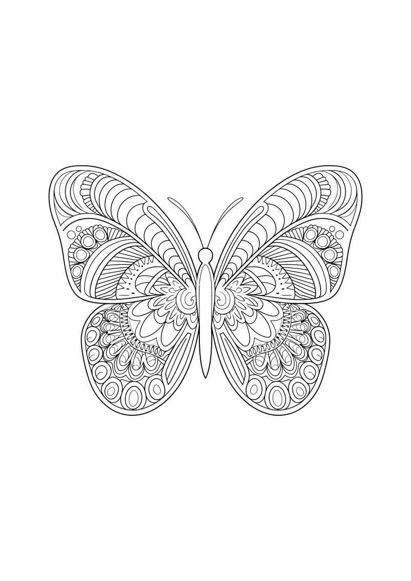 Pokoloruj mandala – darmowy szablon PDF