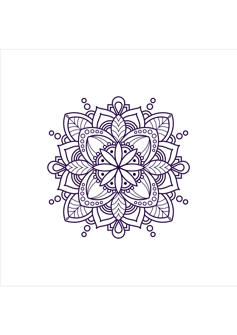 Kolorowanki mandala