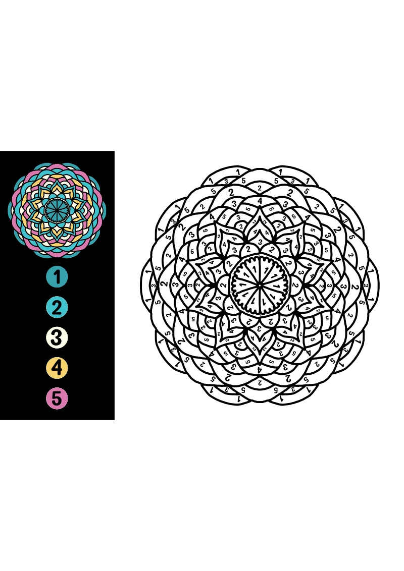 Kolorowanki po-numerach