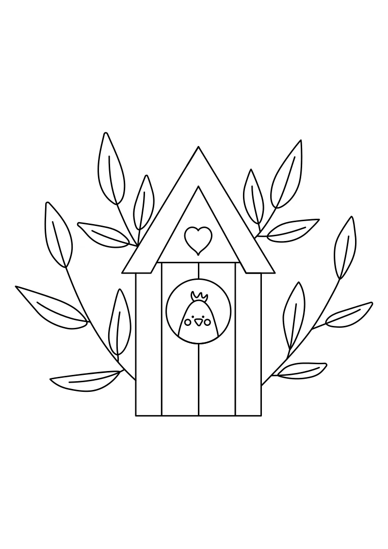 Kolorowanka dom