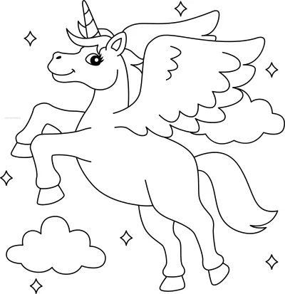 jednorożce do druku pdf