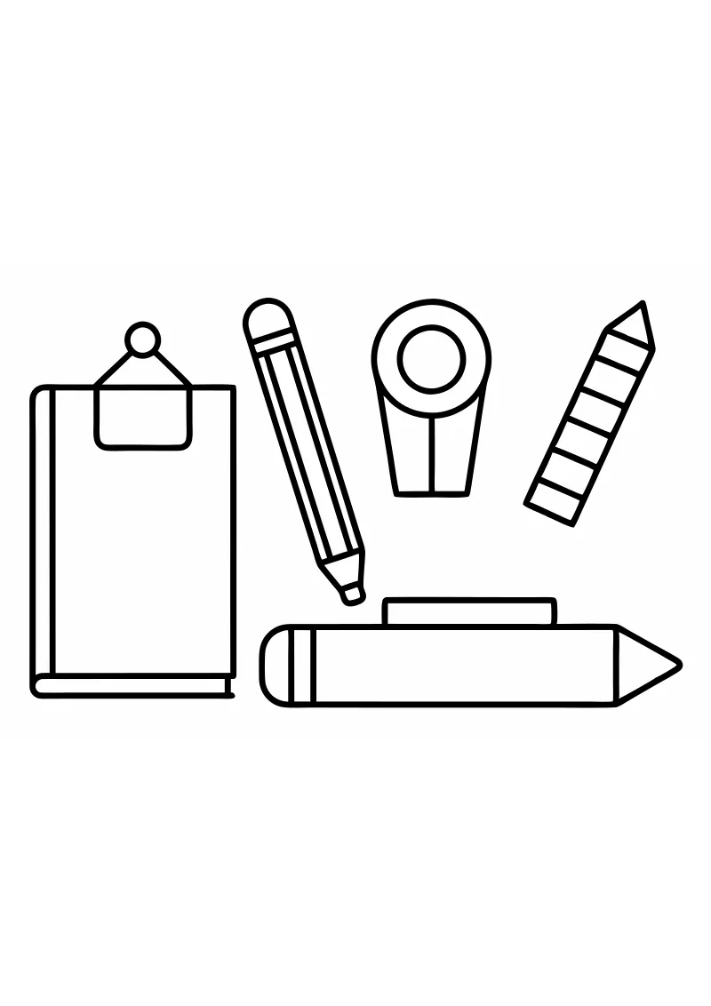 Edukacyjna kolorowanka kredka do wydruku