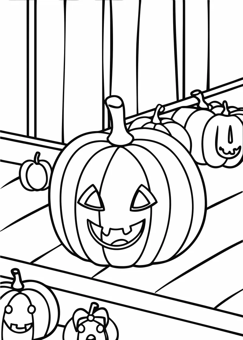 Kolorowanka halloween