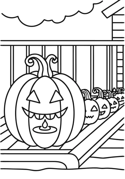 Kolorowanka halloween