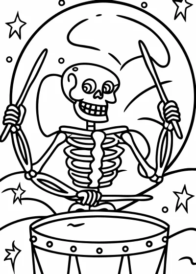 Kolorowanka halloween