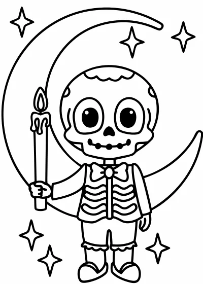 Kolorowanka halloween