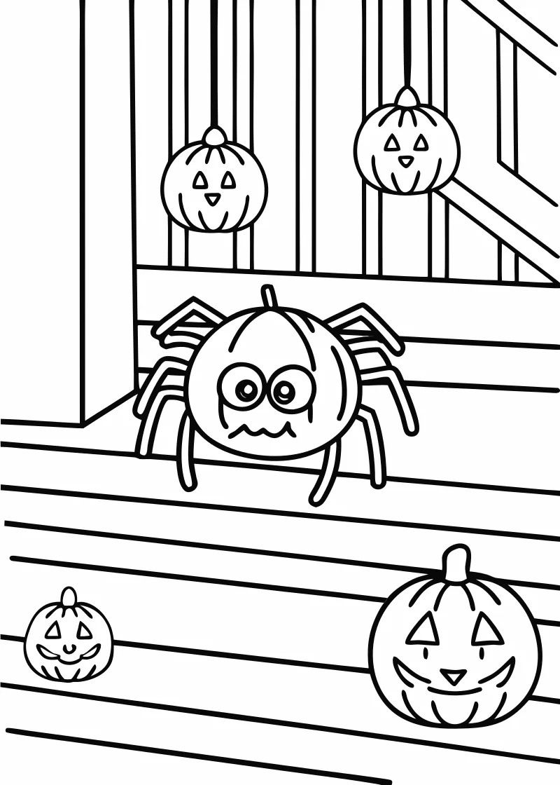 Kolorowanka halloween