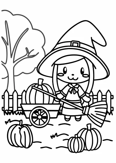 Kolorowanka halloween