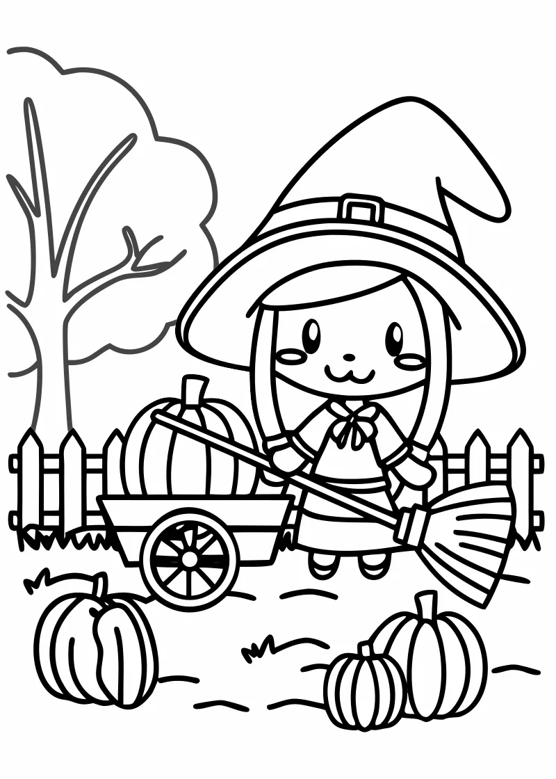 Kolorowanka halloween