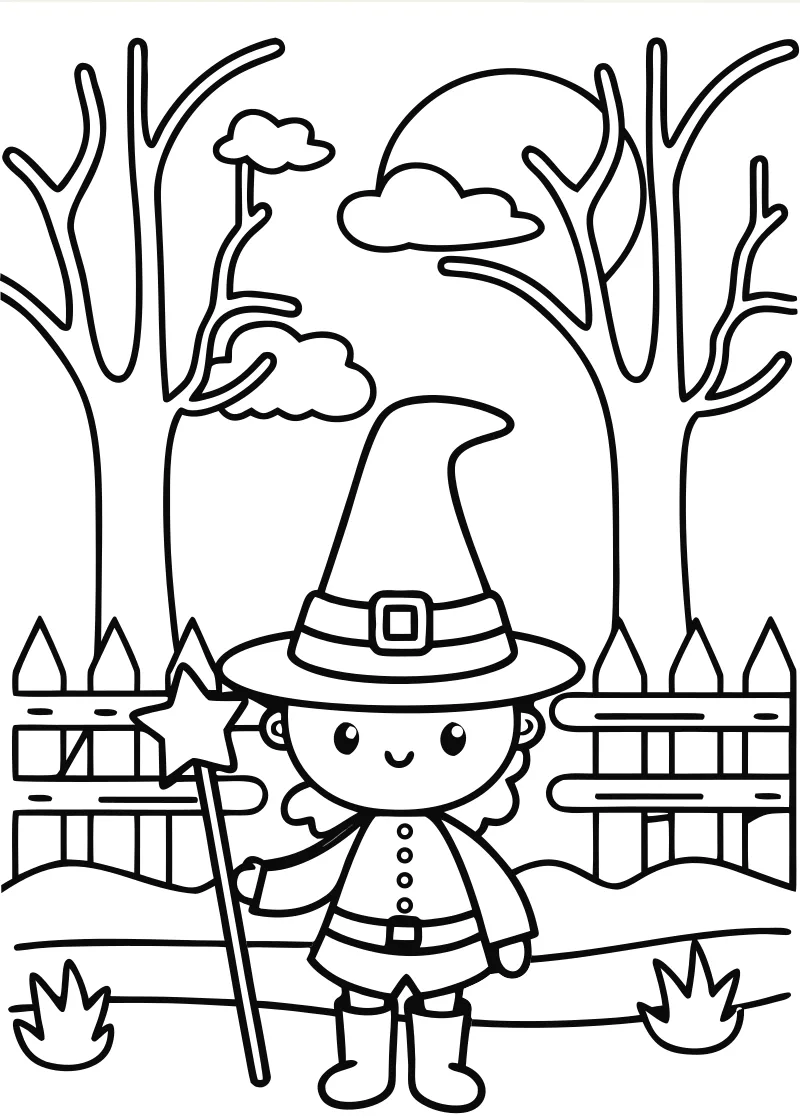 Kolorowanka halloween