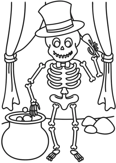 Kolorowanka halloween