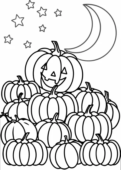 Kolorowanka halloween