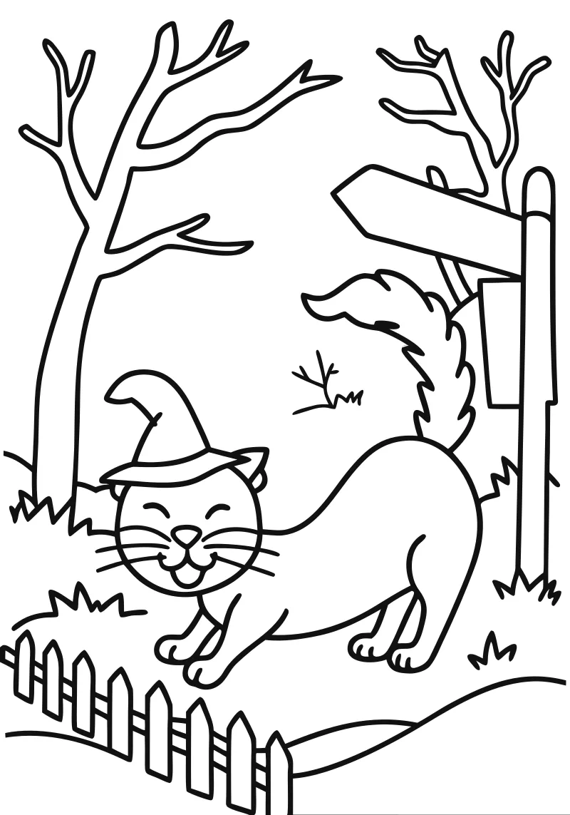 Kolorowanka halloween