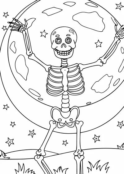Kolorowanka halloween