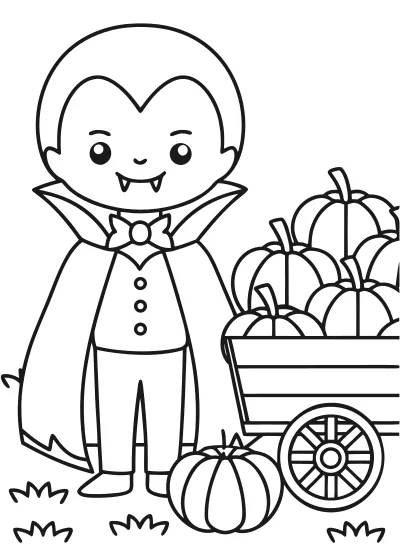 Kolorowanka halloween