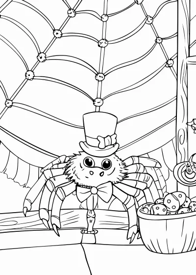 Kolorowanka halloween