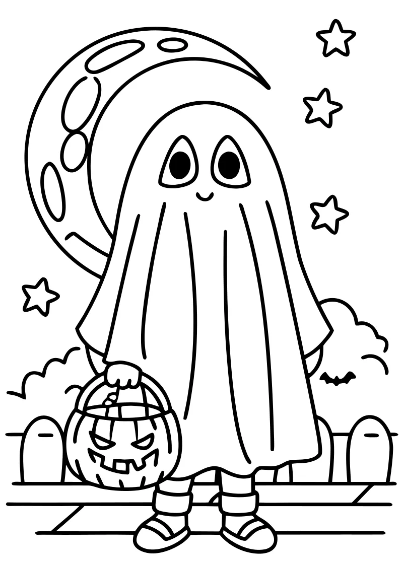 Kolorowanka halloween