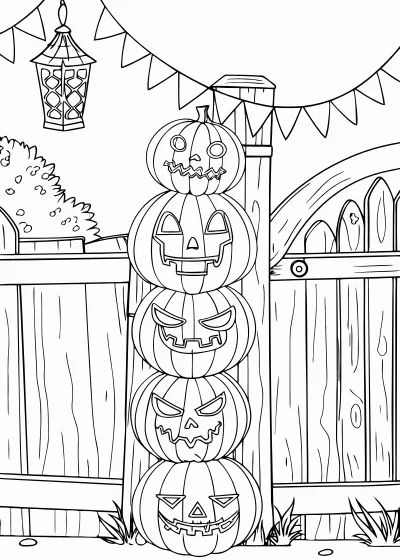 Kolorowanka halloween
