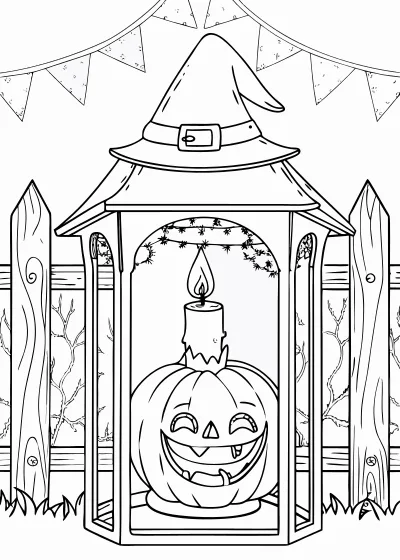 Kolorowanka halloween