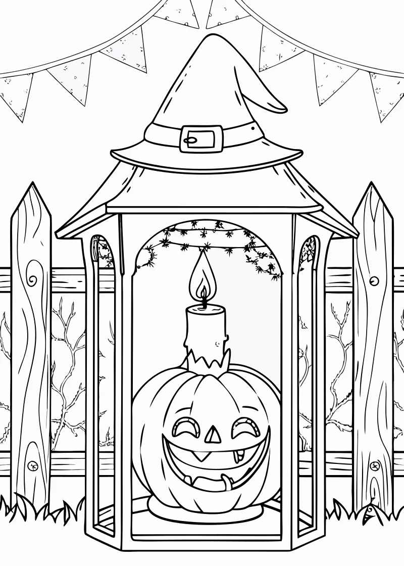 Kolorowanka halloween