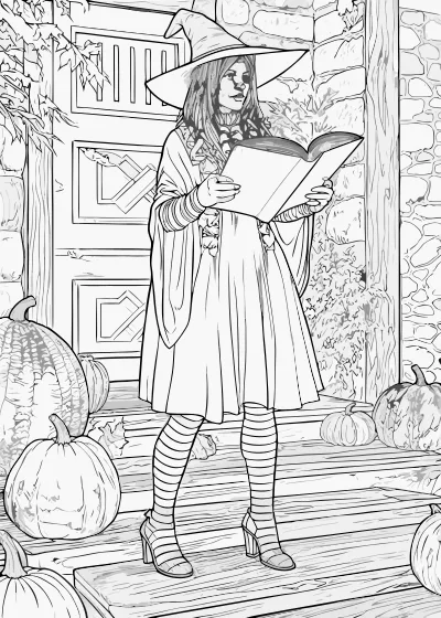 Kolorowanka halloween
