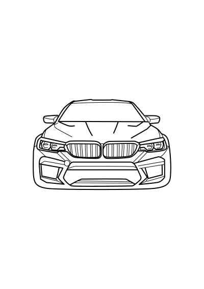 Kolorowanki bmw