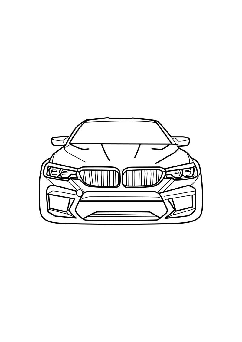 Kolorowanki bmw