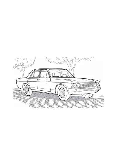 Kolorowanka do druku bmw