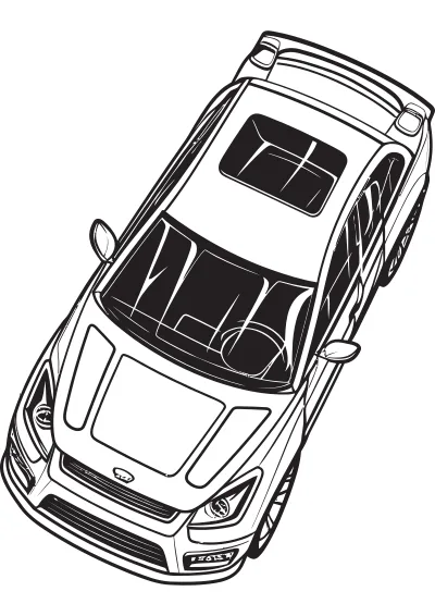 Darmowa kolorowanka bmw do druku PDF