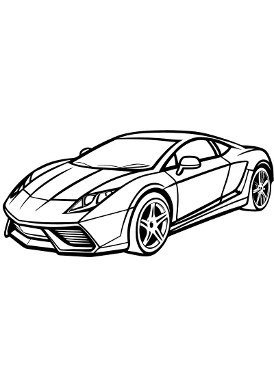 bugattii – pobierz i wydrukuj kolorowankę