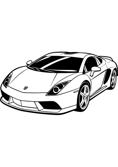 Darmowa kolorowanka bugattii do druku PDF
