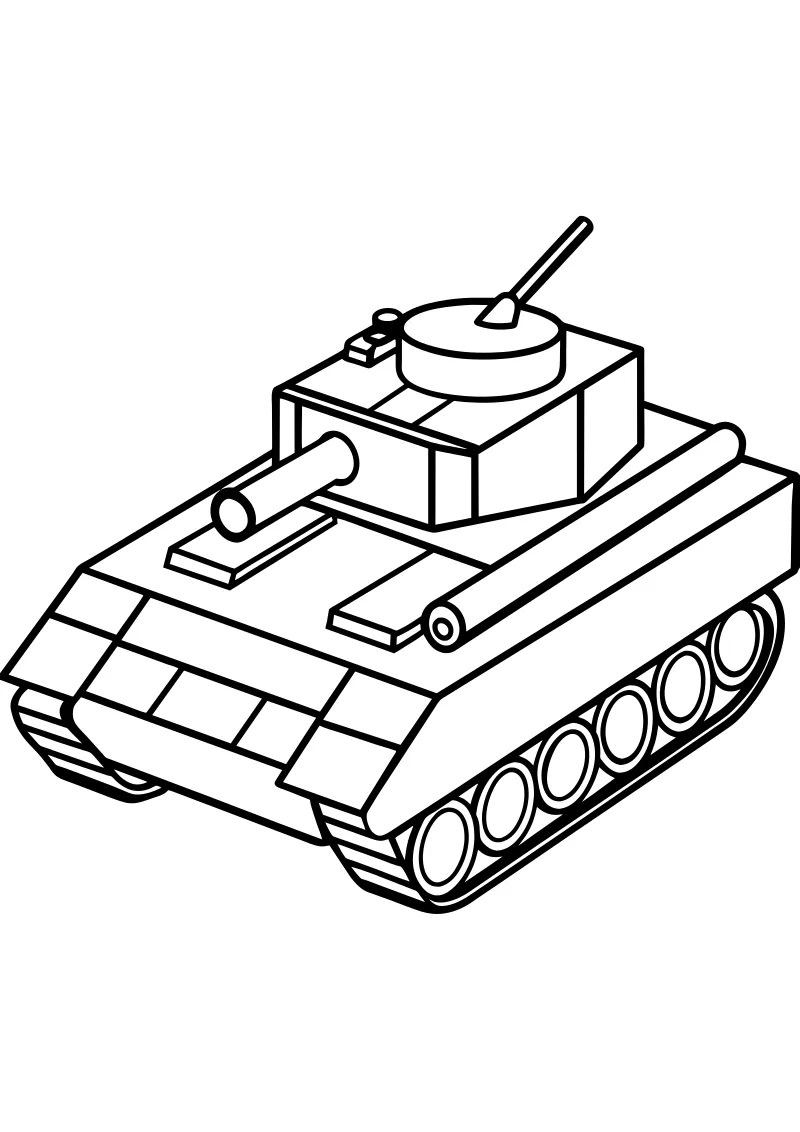 Kolorowanki czolgi