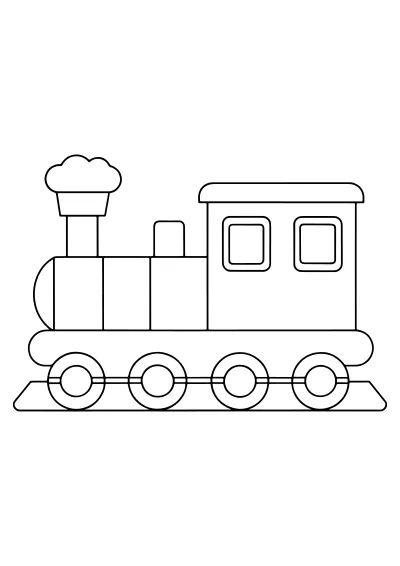 Kolorowanki pociagi