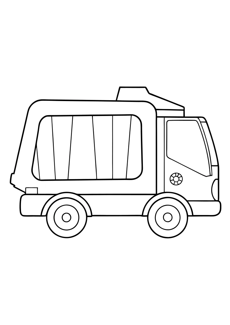 Kolorowanki tir
