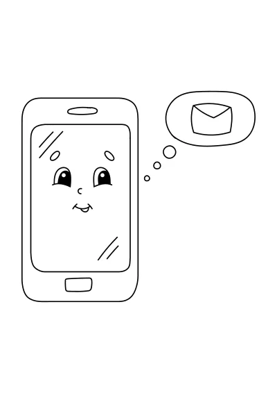 Kolorowanki telefon