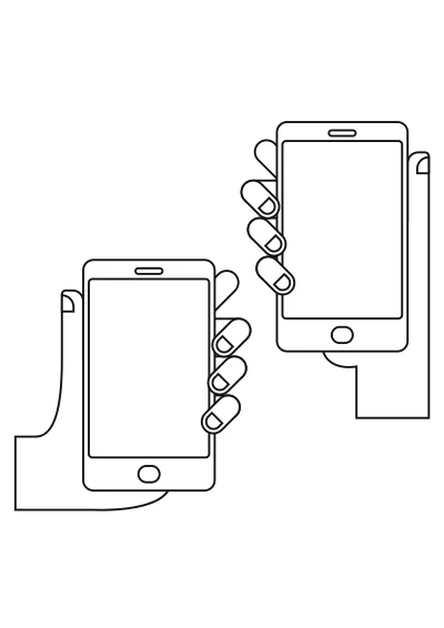 Kolorowanka z telefon do pobrania