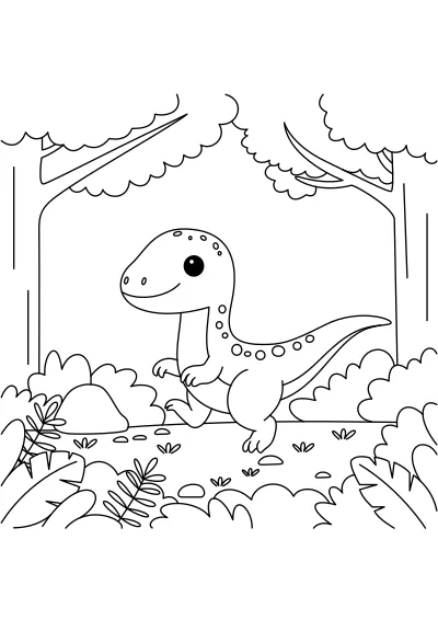 kolorowanki dinozaury do druku