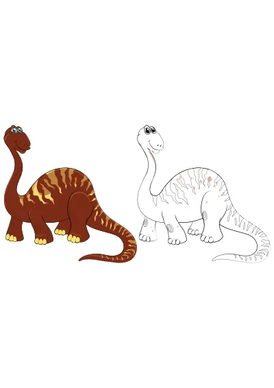Kolorowanki dinozaury