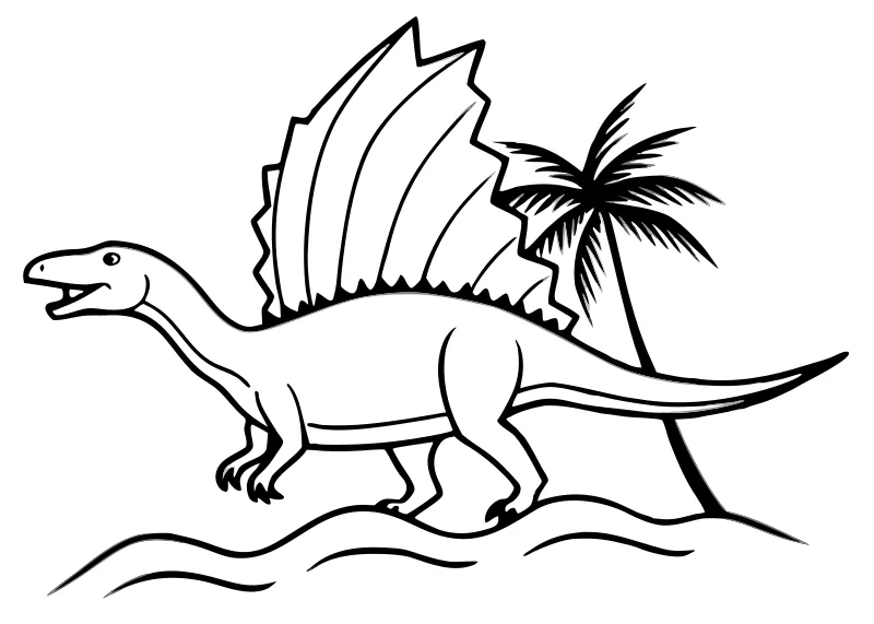 Kolorowanki dinozaury