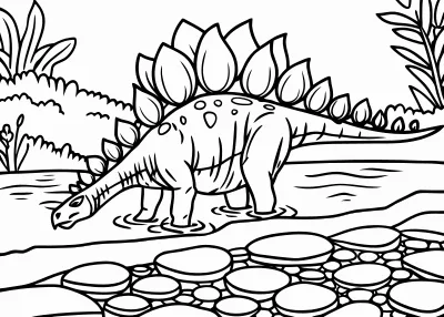 Kolorowanki dinozaury