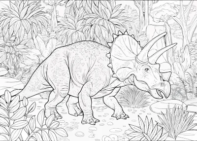 Pokoloruj dinozaury – darmowy szablon PDF