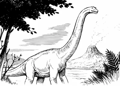 Kolorowanka dinozaury
