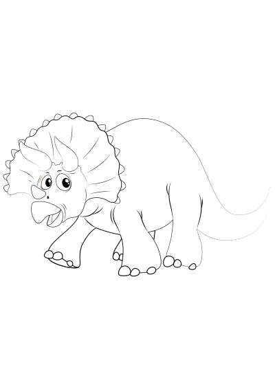 dinozaury kolorowanki dla dzieci