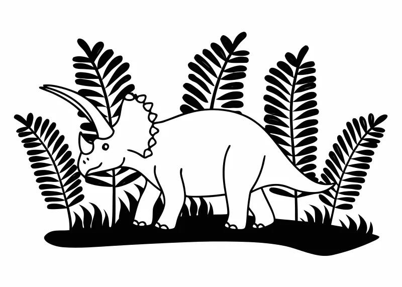 Kolorowanki do druku dinozaury