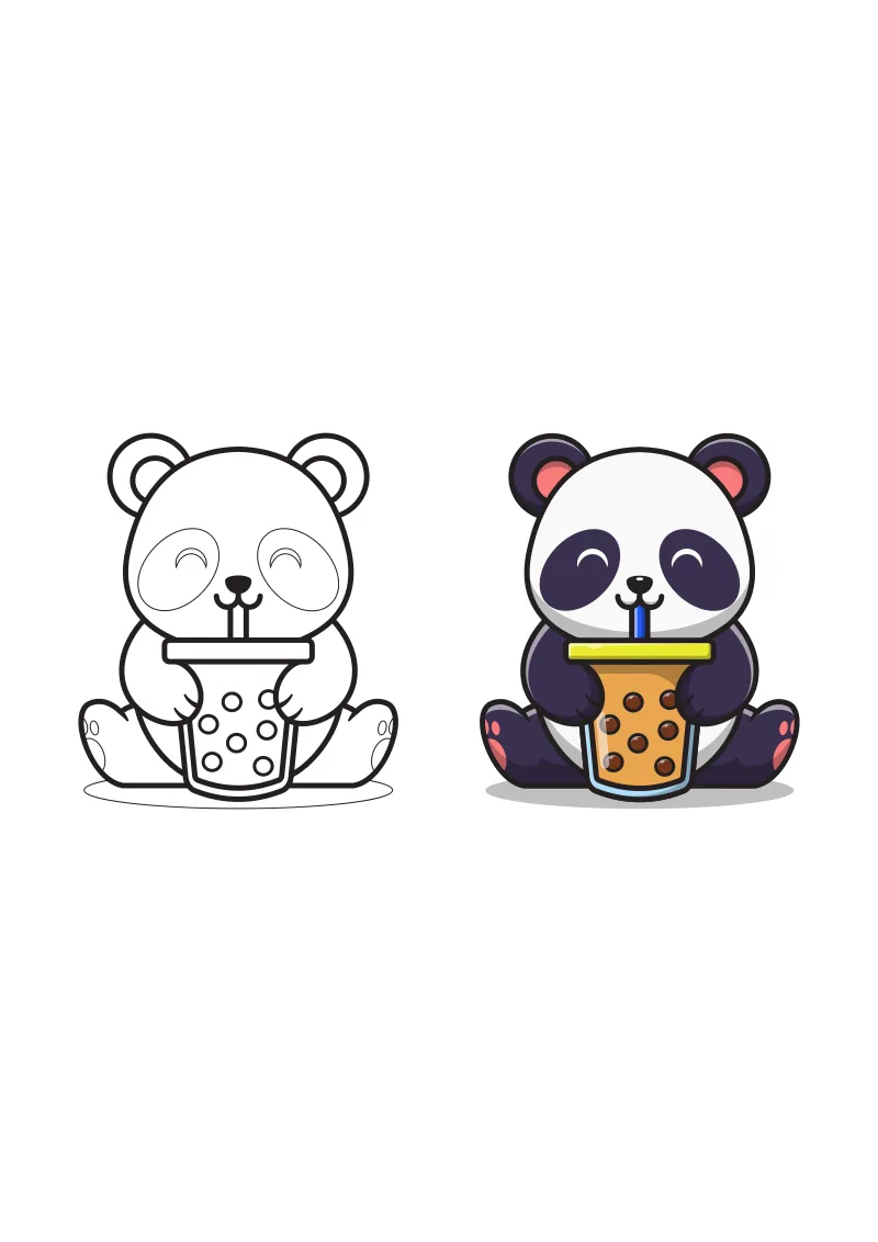 Kolorowanki pandy