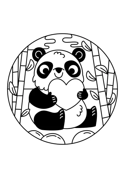 pandy kolorowanki dla dzieci